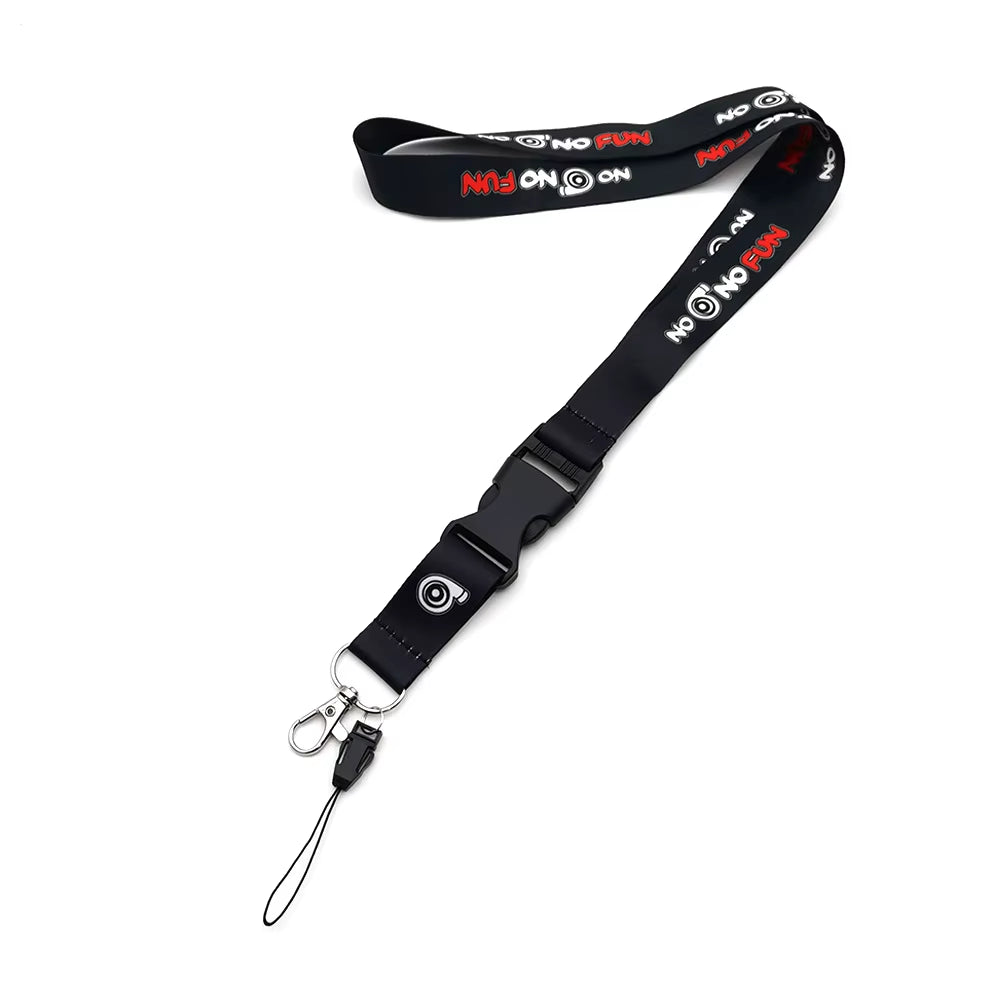 Car Racing Culture Lanyard Keychain Work Card ID Cell Phone Neck Lanyard Long Strip Thermal Transfer Car Decorations Accessories