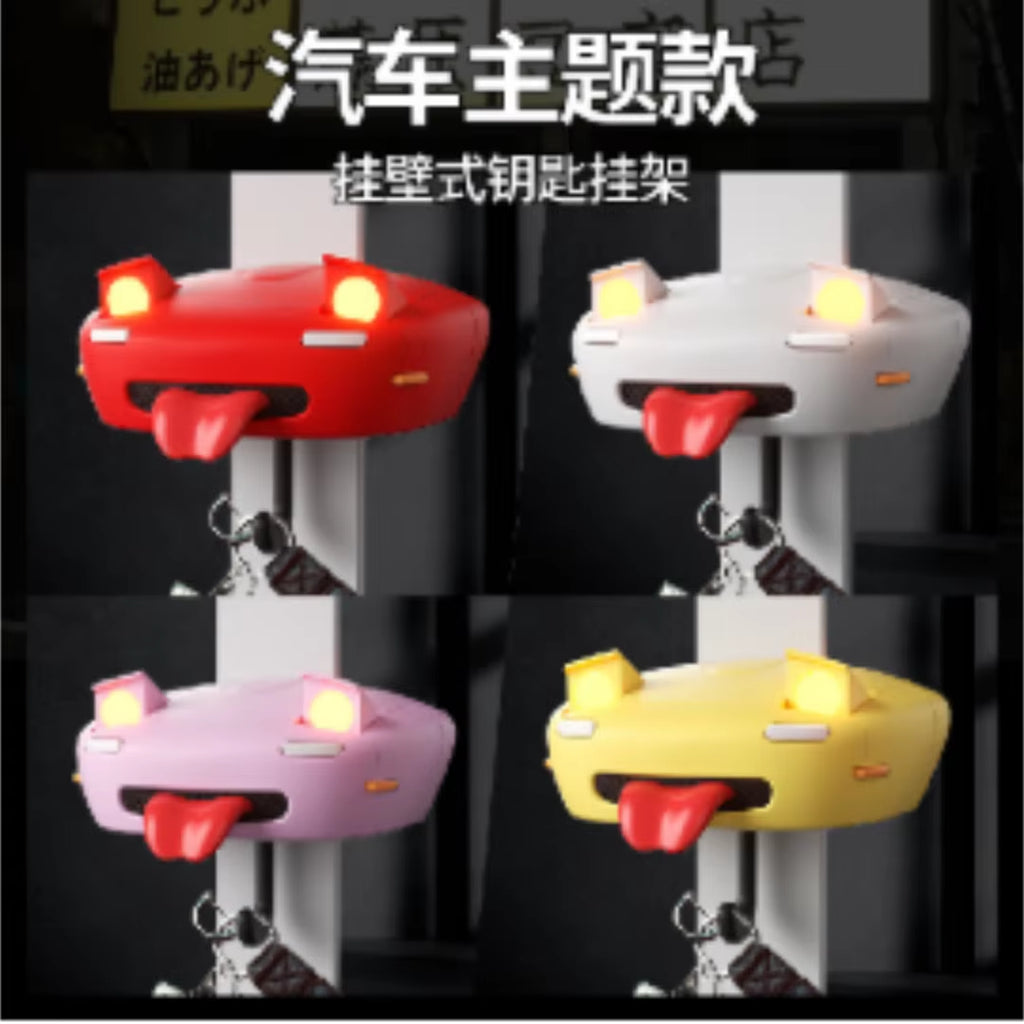 AE86 Car Key Holder New Gift Wall Mounted Headlight Decor Creative Auto Enthusiasts Home Decoration Key Organizer Product